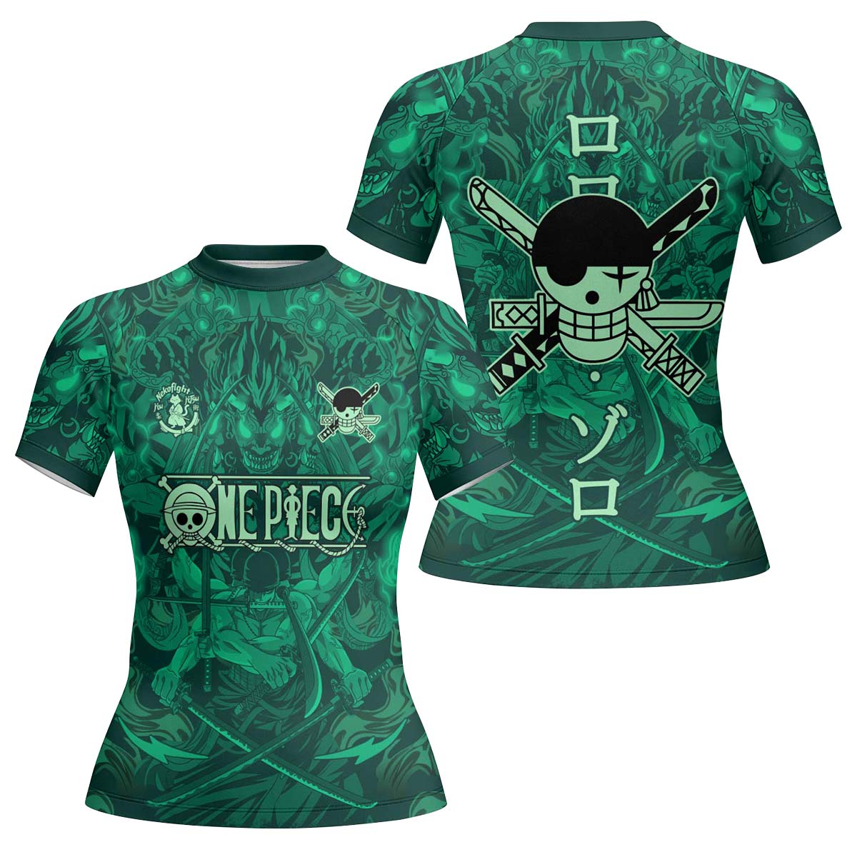One Piece Roronoa Zoro Rash Guard