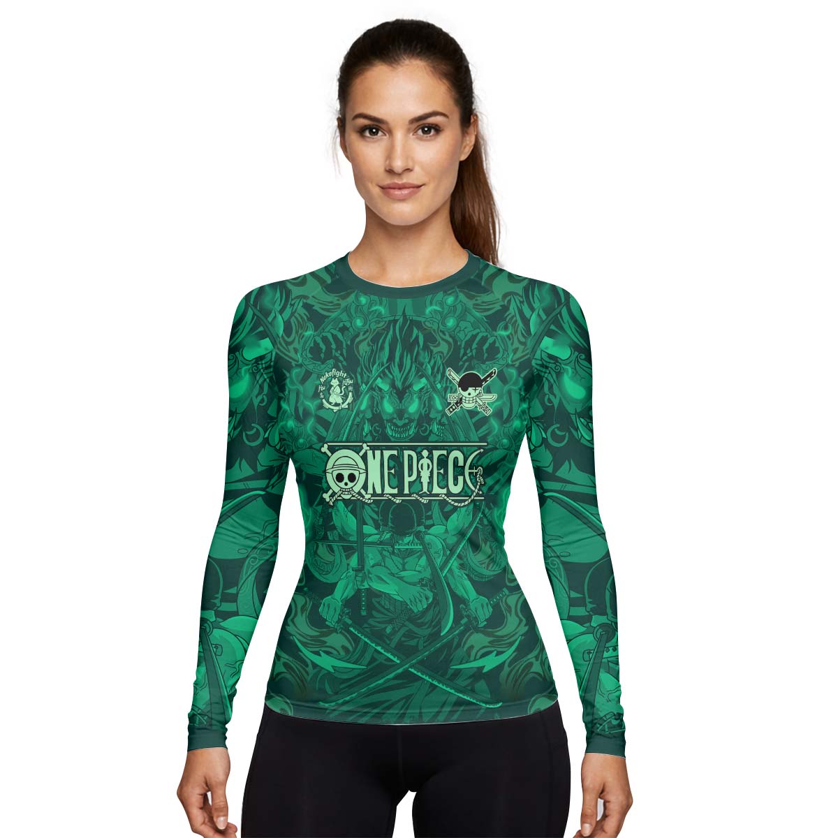 One Piece Roronoa Zoro Rash Guard
