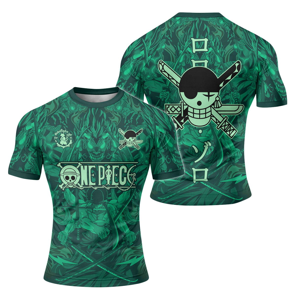 One Piece Roronoa Zoro Rash Guard