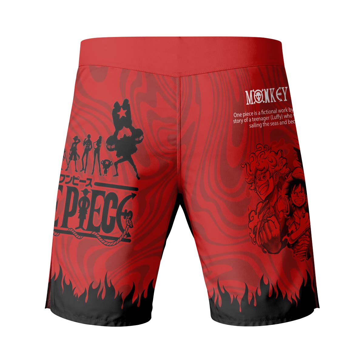 One Piece Straw Hat Fight Shorts