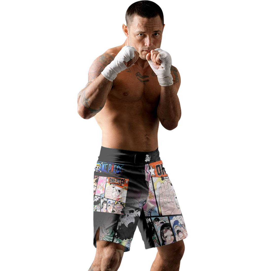 One Piece Straw Hat Gang Fight Shorts