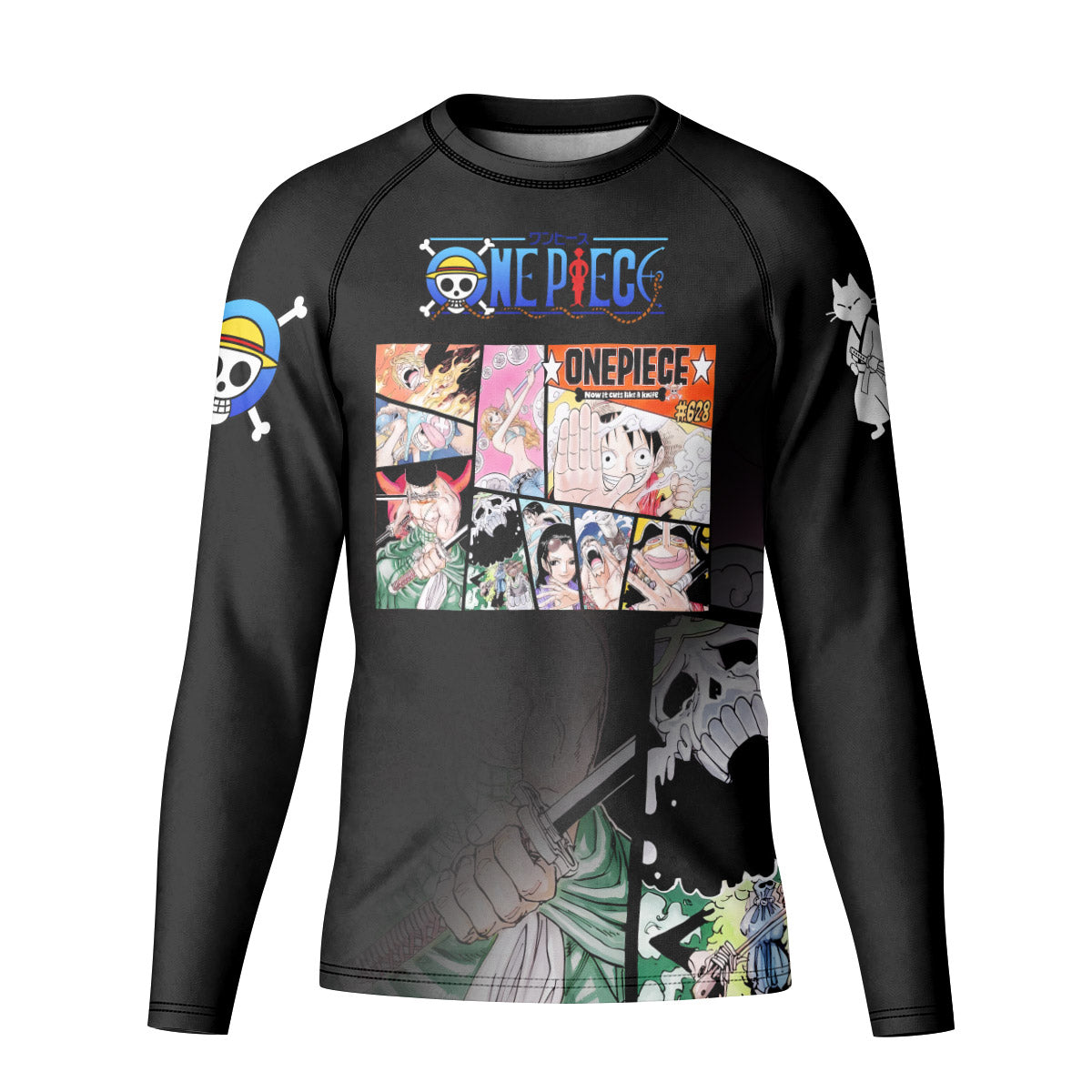 One Piece Straw Hat Gang Kid Rash Guard