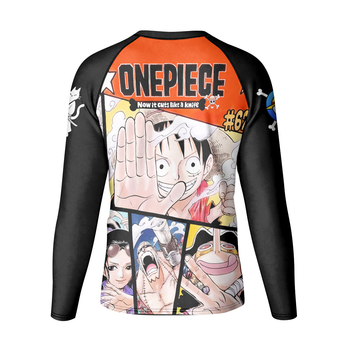 One Piece Straw Hat Gang Kid Rash Guard