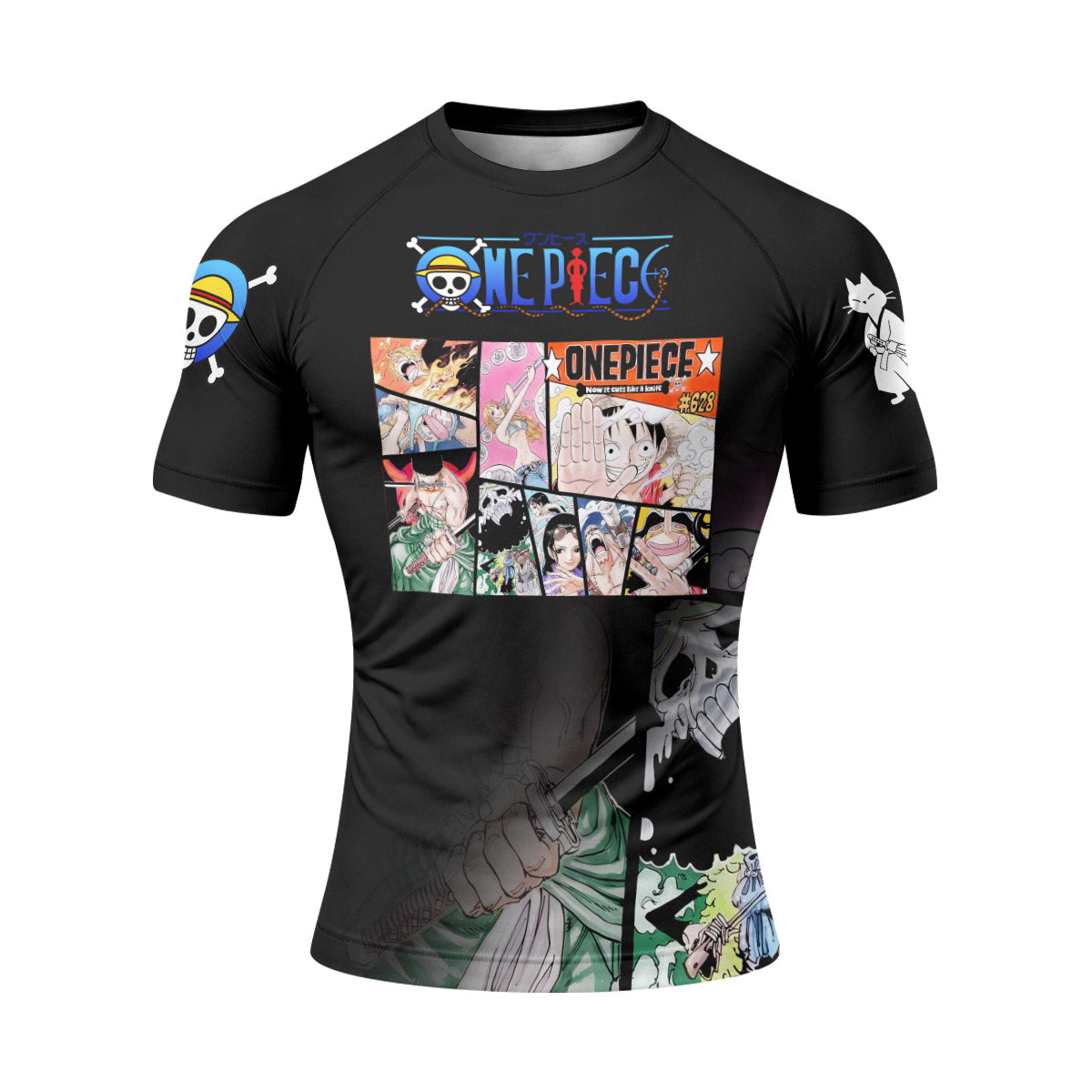 One Piece Straw Hat Gang Rash Guard