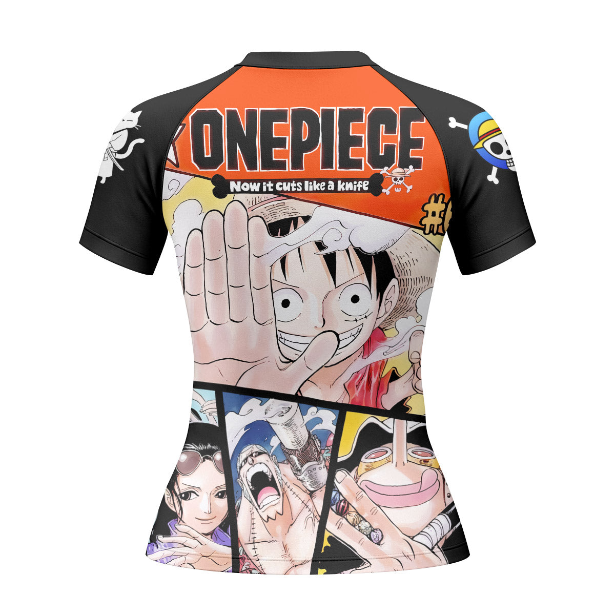 One Piece Straw Hat Gang Rash Guard
