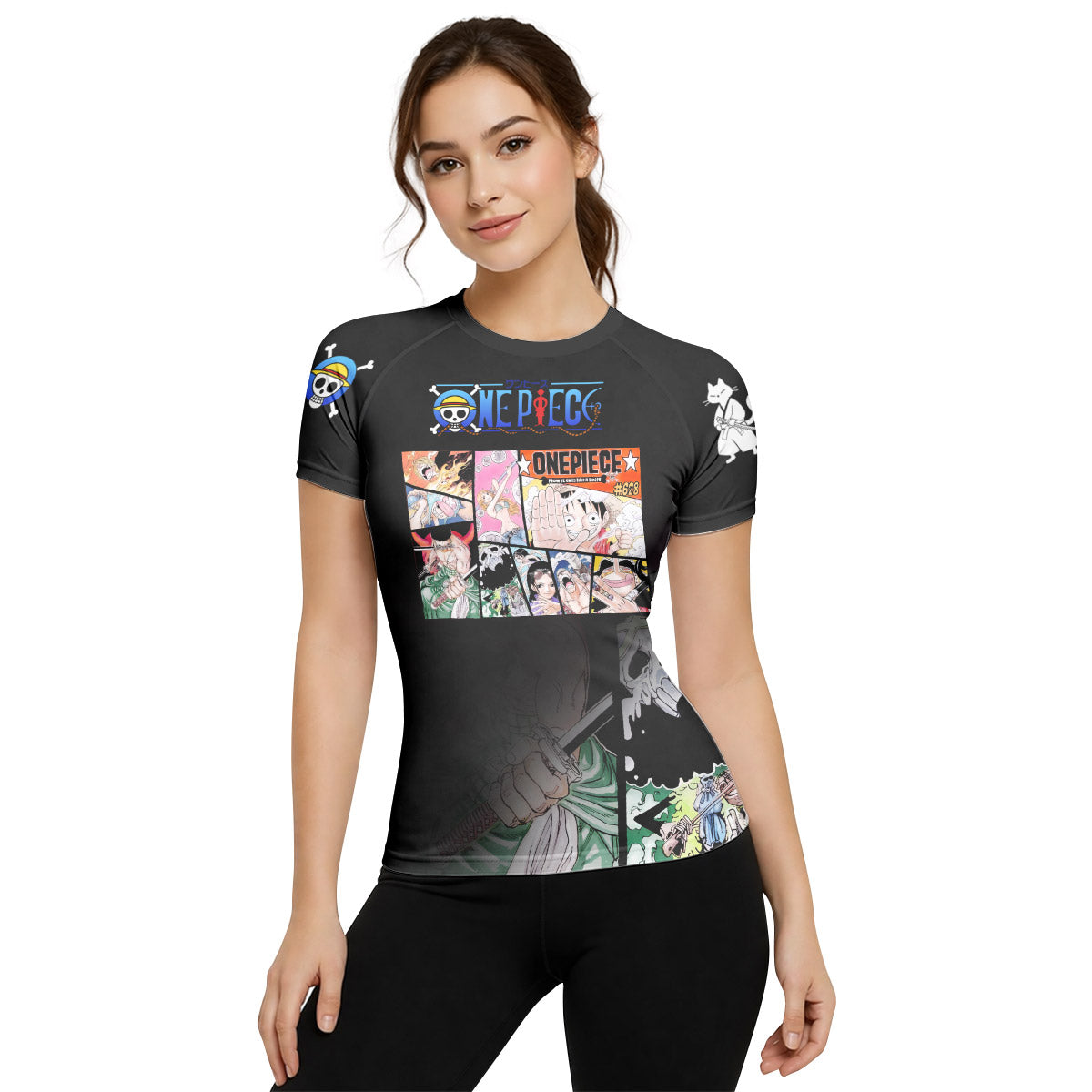 One Piece Straw Hat Gang Rash Guard