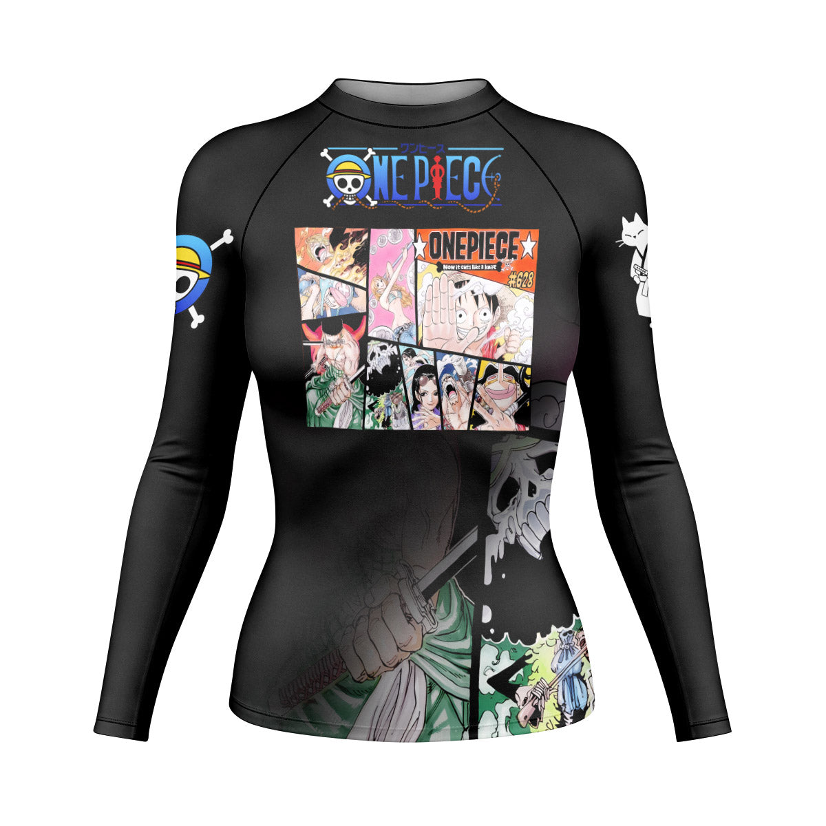 One Piece Straw Hat Gang Rash Guard