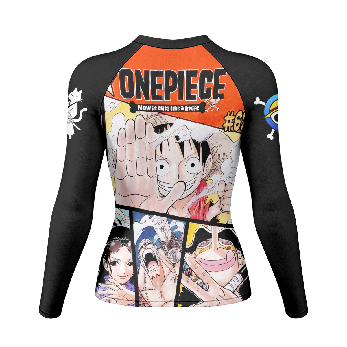 One Piece Straw Hat Gang Rash Guard