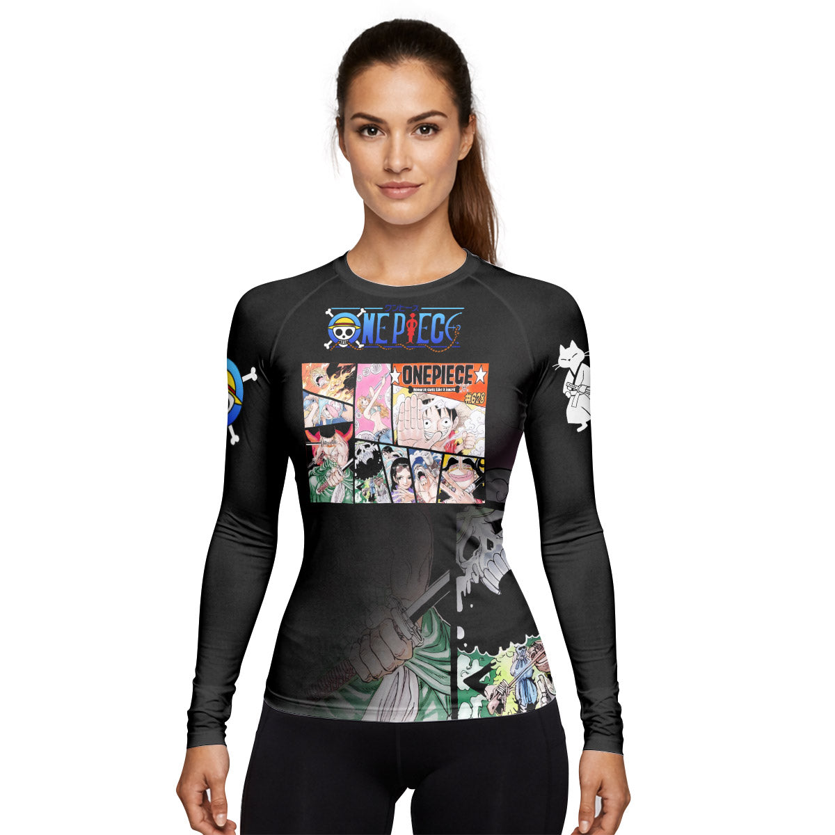 One Piece Straw Hat Gang Rash Guard