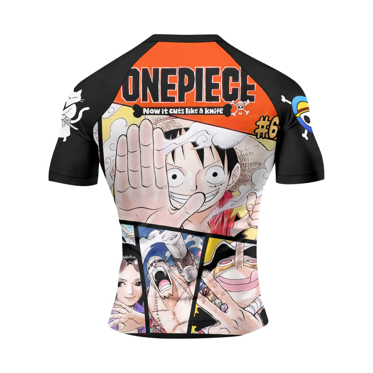 One Piece Straw Hat Gang Rash Guard