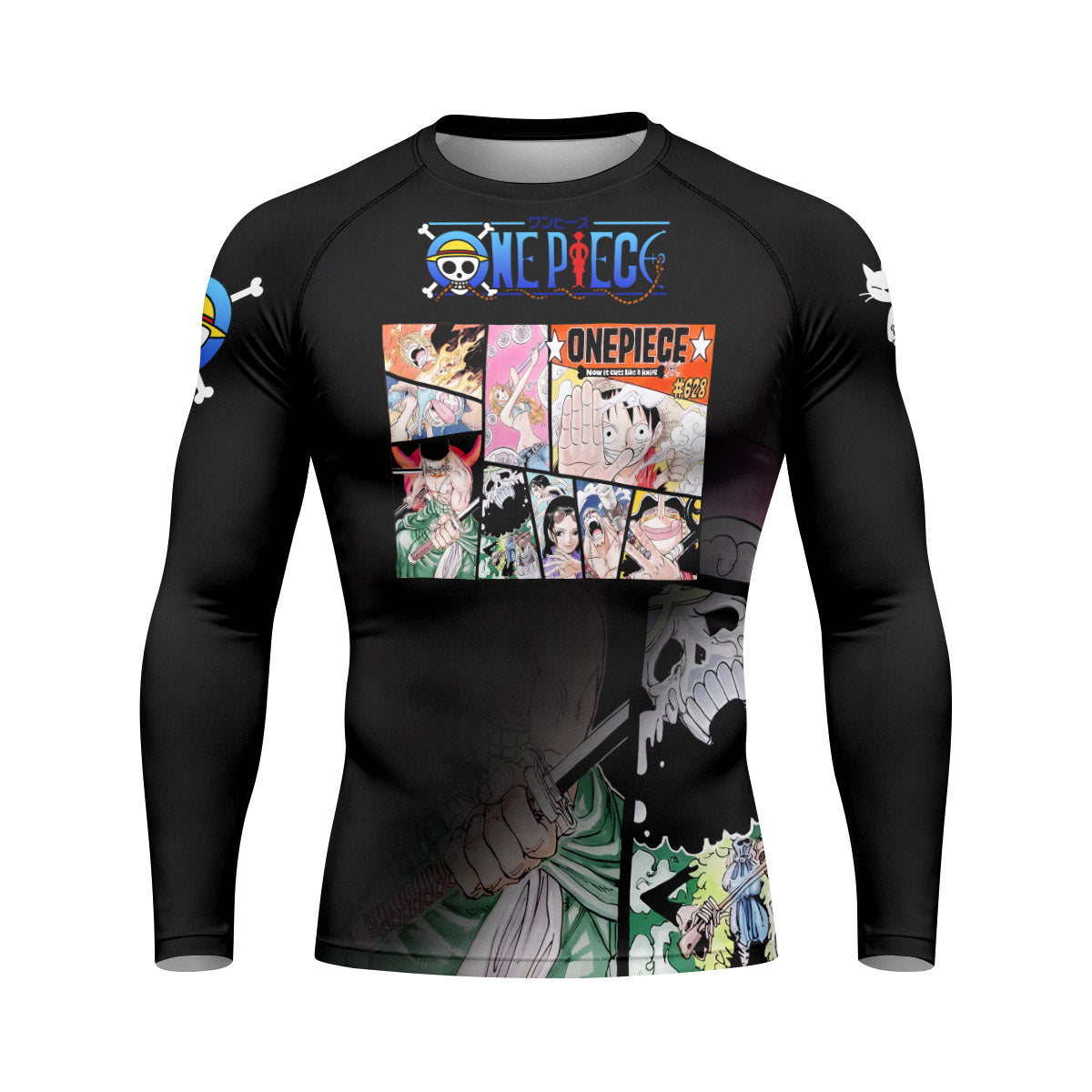 One Piece Straw Hat Gang Rash Guard