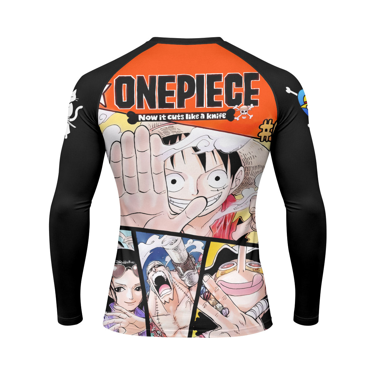 One Piece Straw Hat Gang Rash Guard