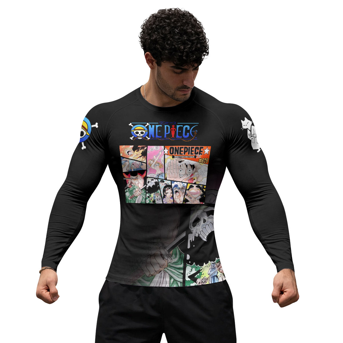 One Piece Straw Hat Gang Rash Guard