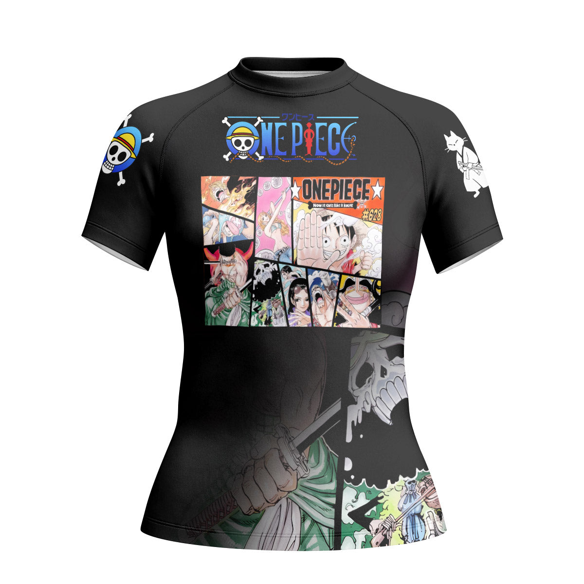 One Piece Straw Hat Gang Rash Guard