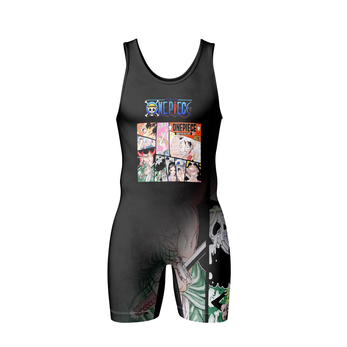 One Piece Straw Hat Gang Wrestling Singlet