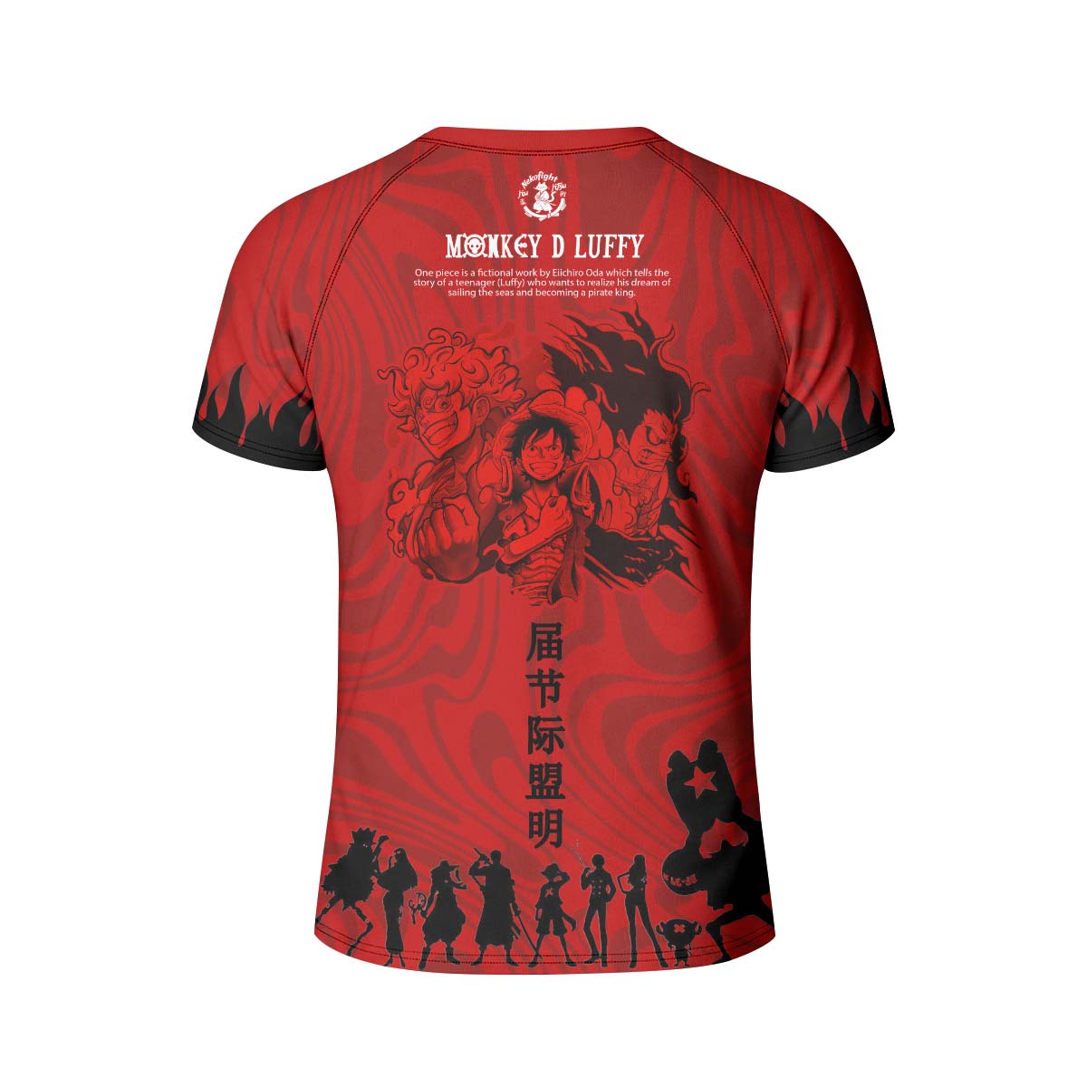 One Piece Straw Hat Kid Rash Guard