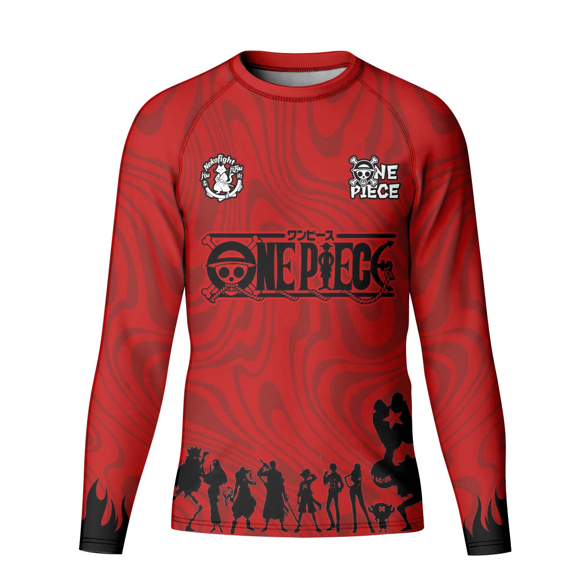 One Piece Straw Hat Kid Rash Guard