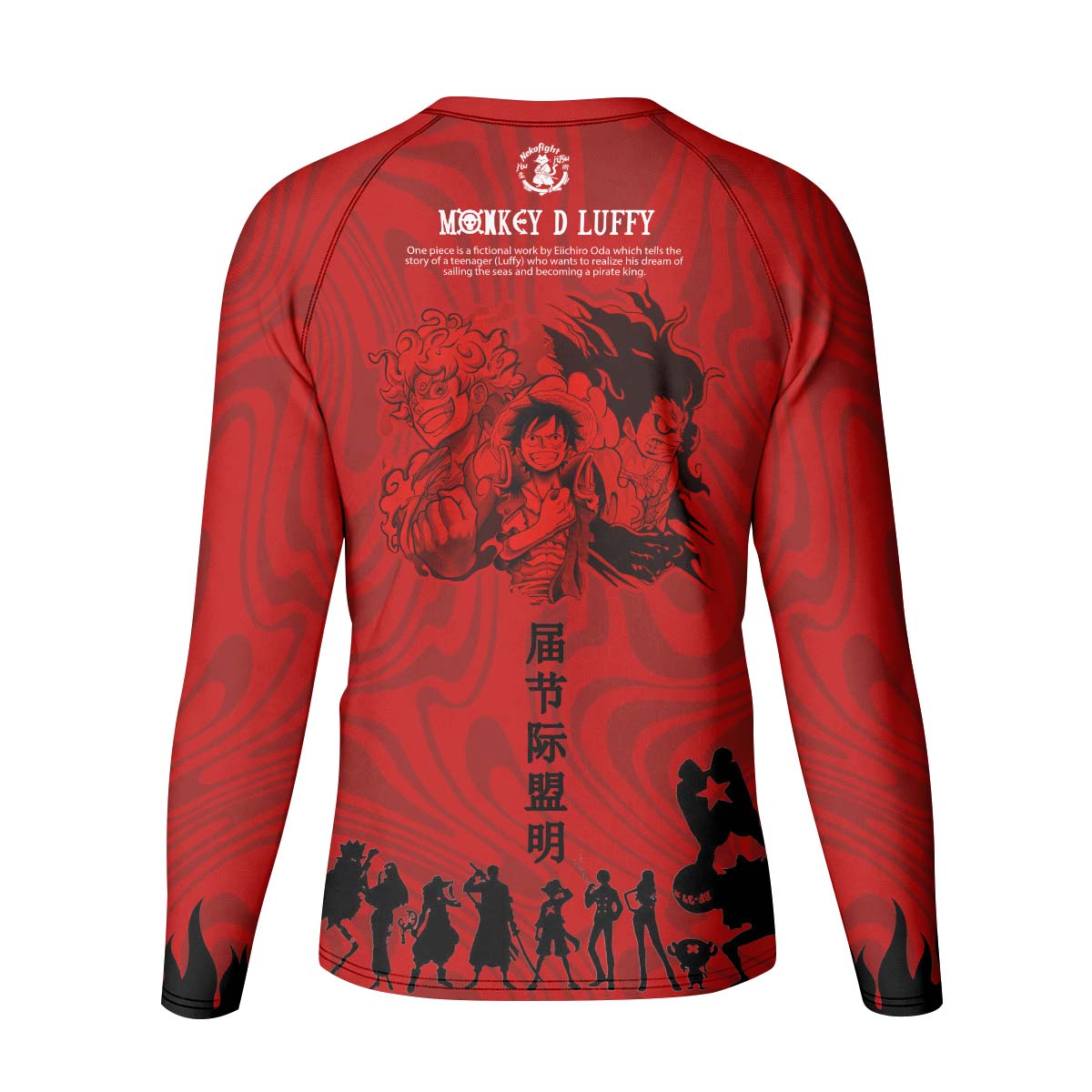 One Piece Straw Hat Kid Rash Guard