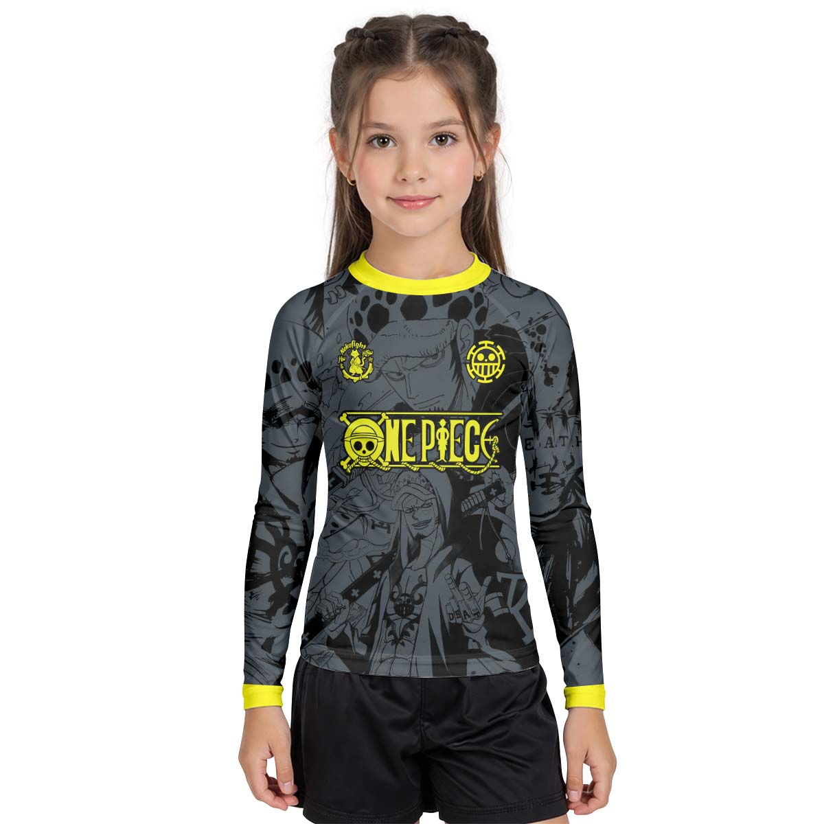 One Piece Trafalgar D Law Kid Rash Guard