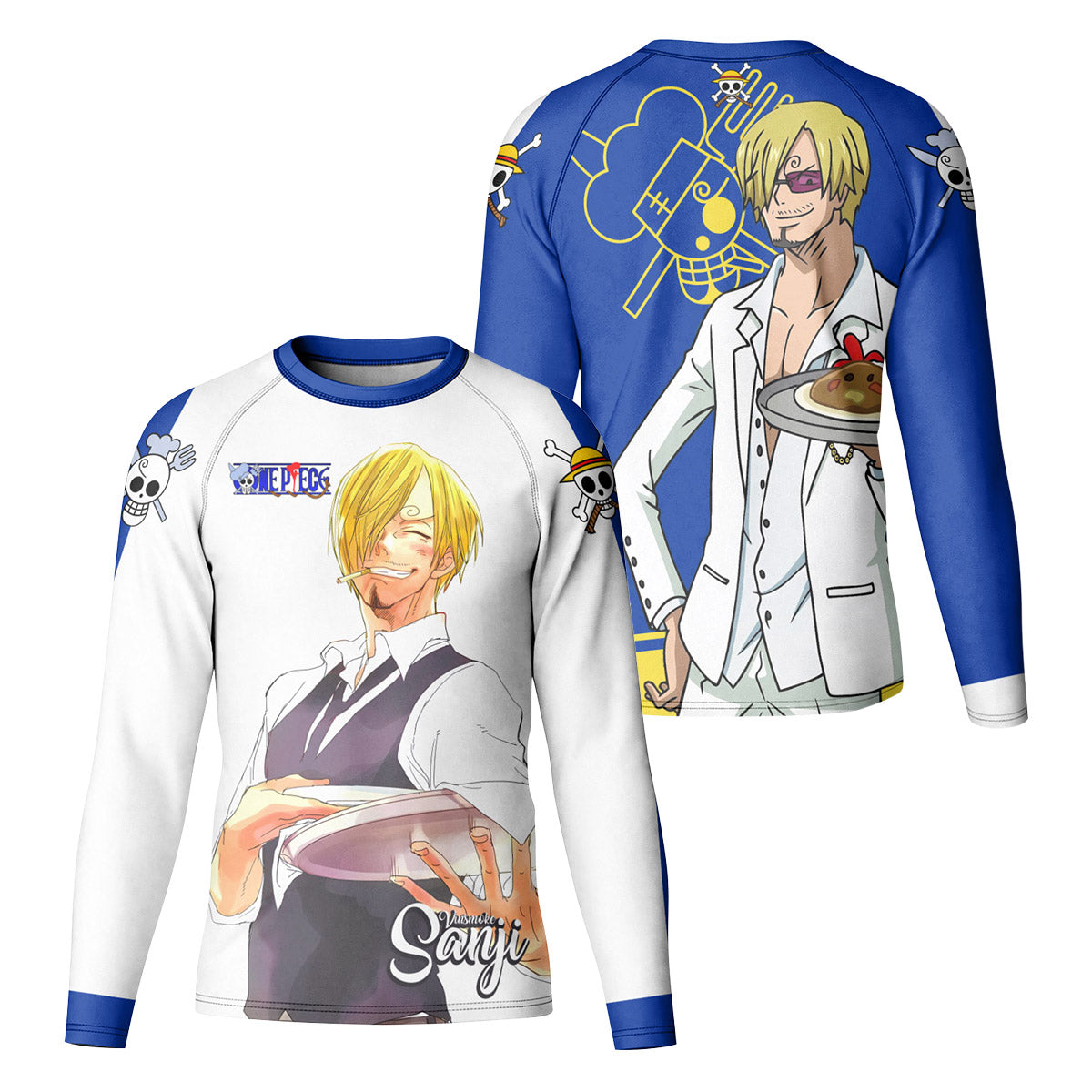 One Piece Vinsmoke Sanji Kid Rash Guard