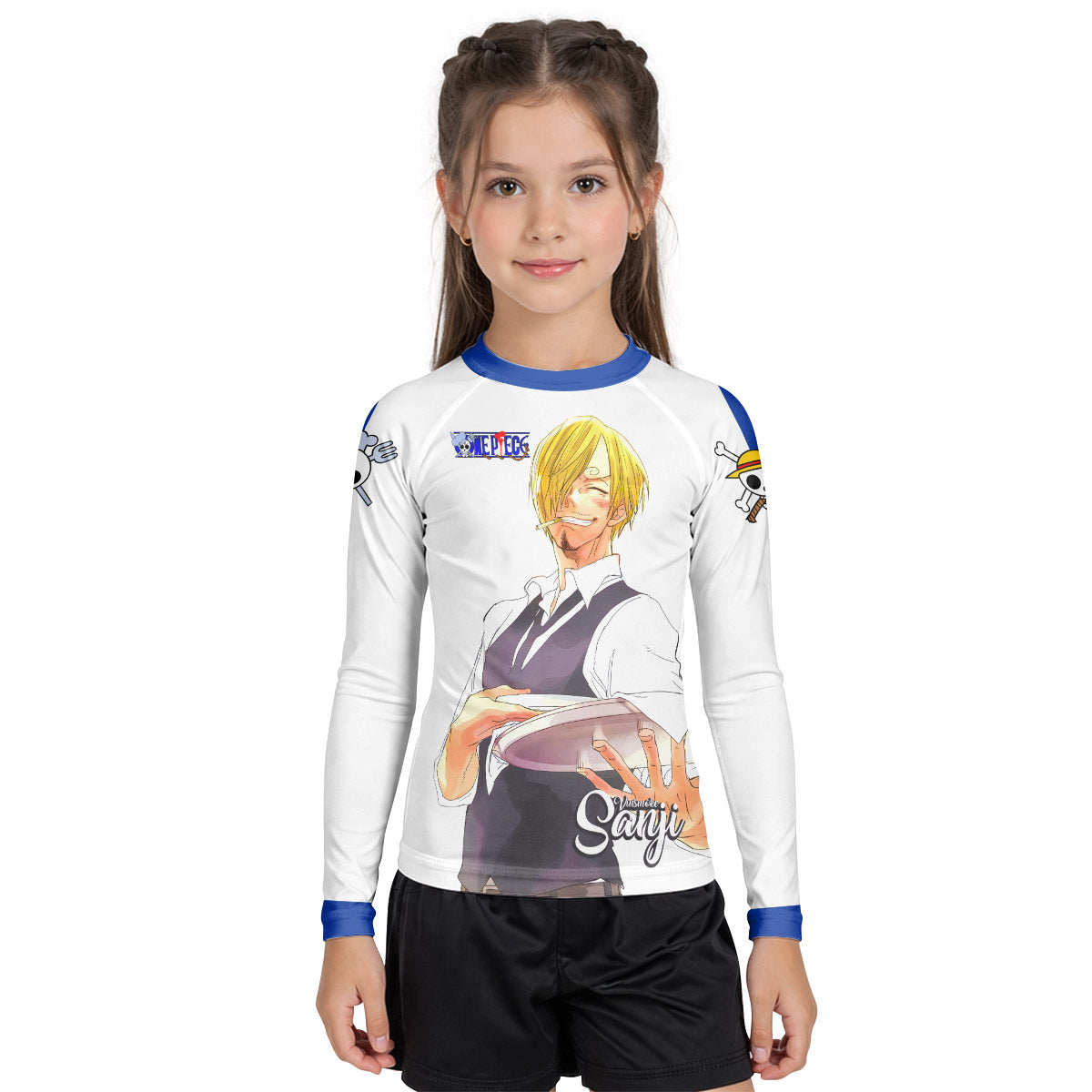 One Piece Vinsmoke Sanji Kid Rash Guard