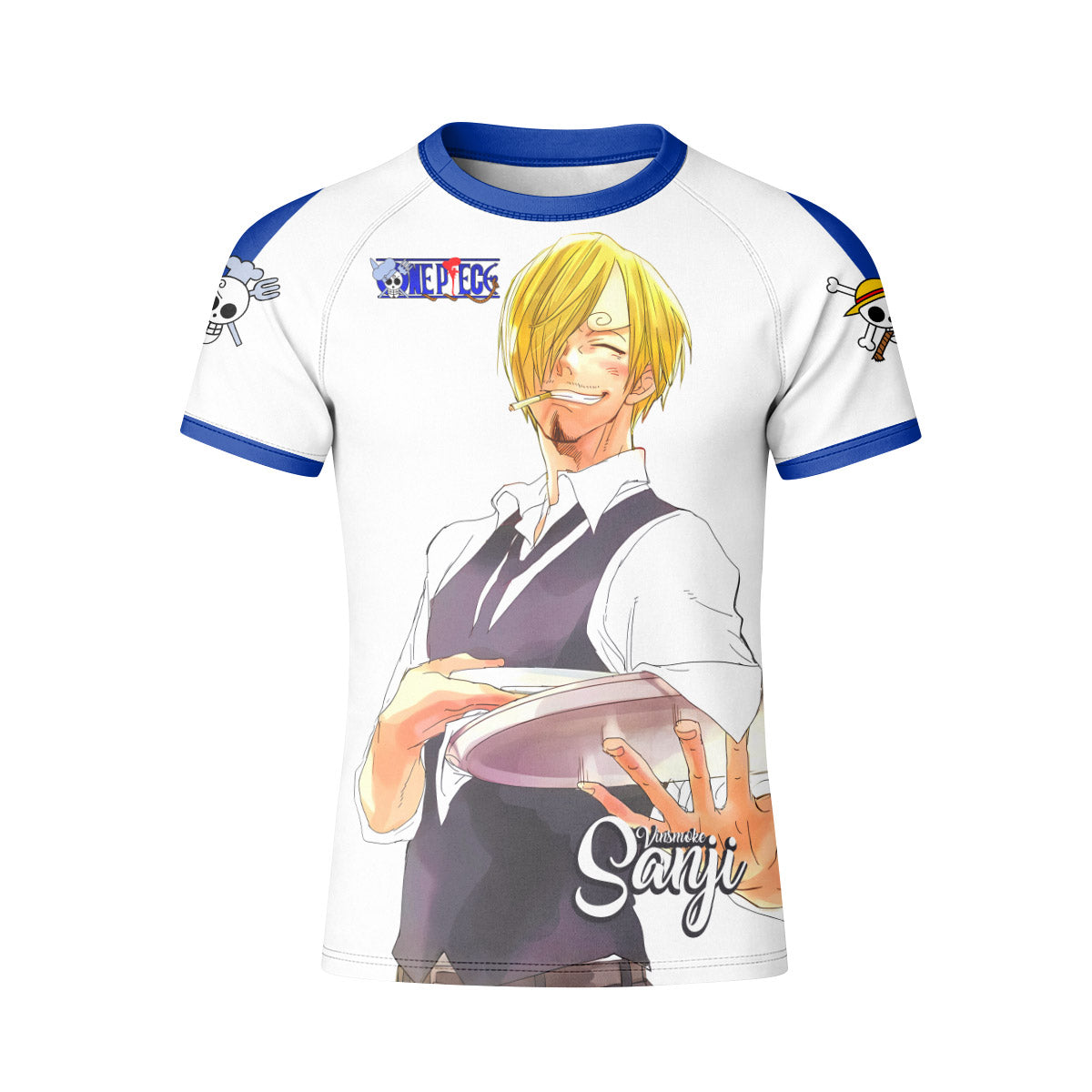 One Piece Vinsmoke Sanji Kid Rash Guard