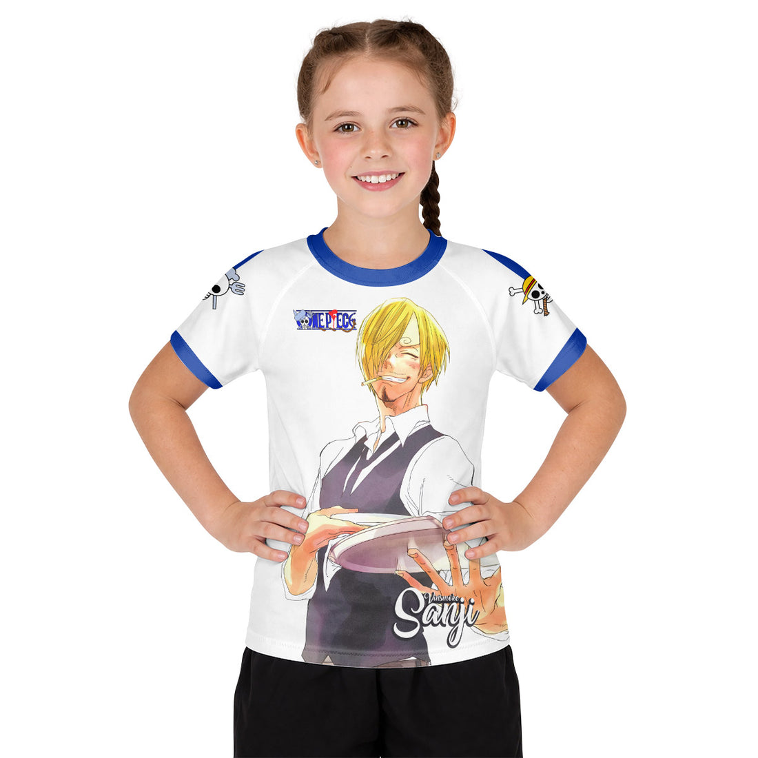 One Piece Vinsmoke Sanji Kid Rash Guard