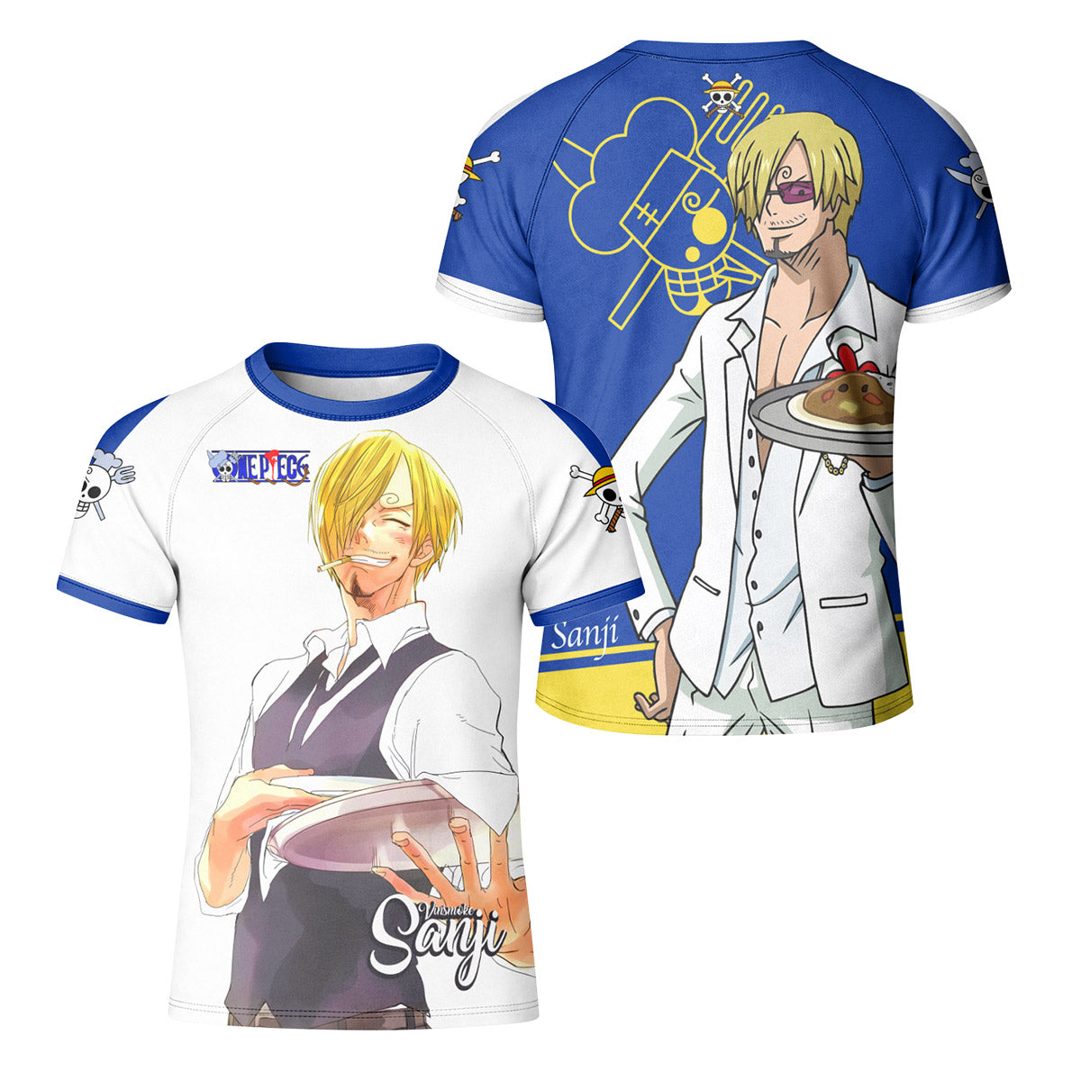 One Piece Vinsmoke Sanji Kid Rash Guard