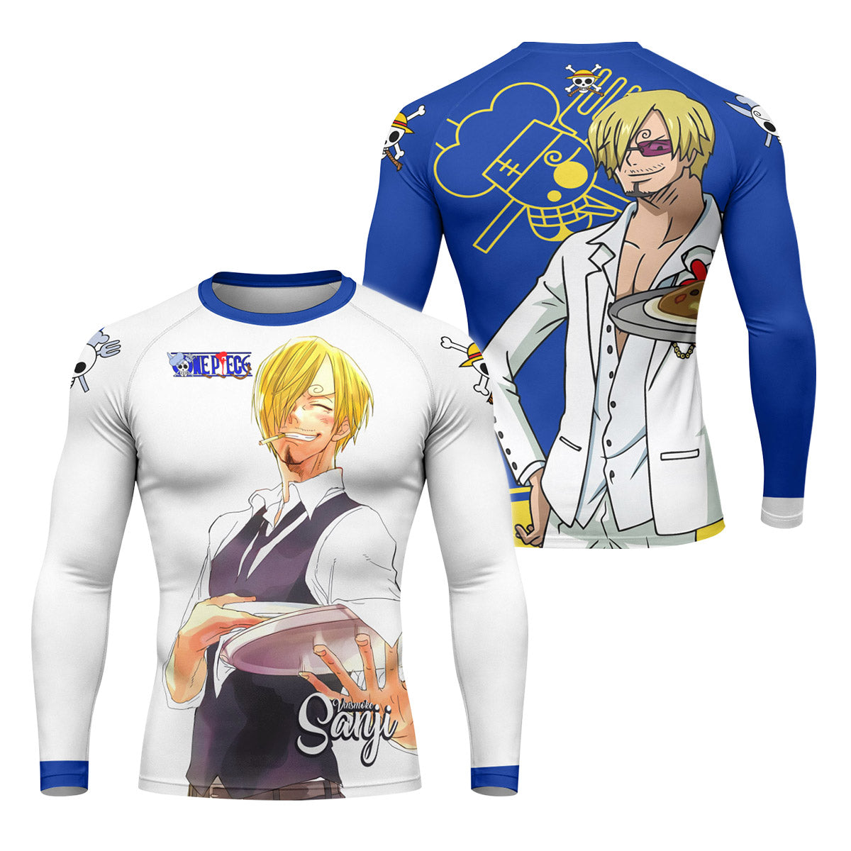 One Piece Vinsmoke Sanji Rash Guard