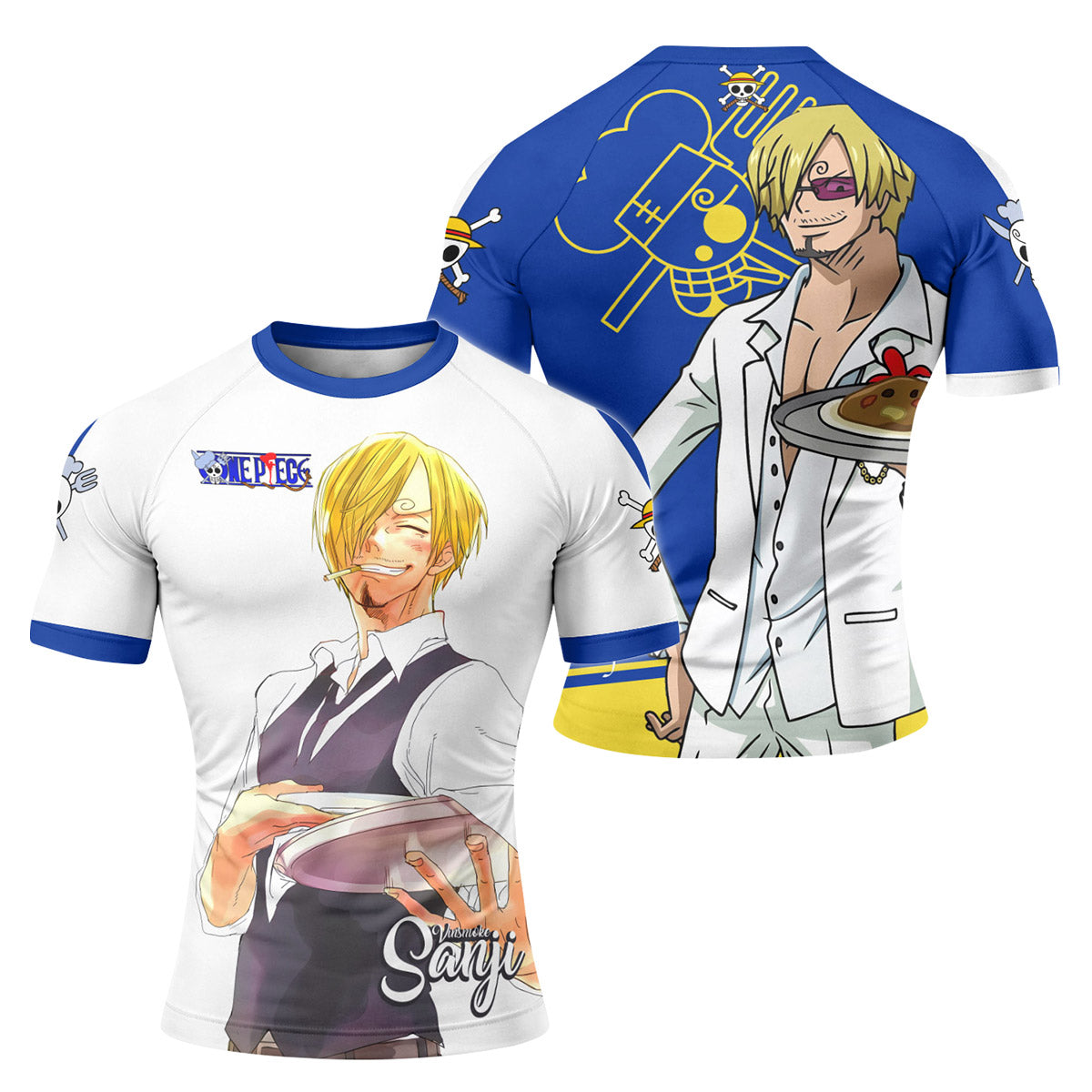One Piece Vinsmoke Sanji Rash Guard