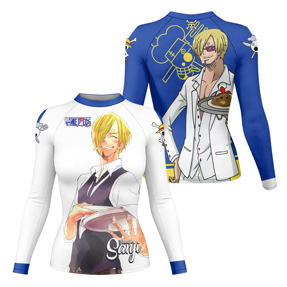 One Piece Vinsmoke Sanji Rash Guard