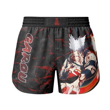  One Punch Man Garou Half Monster Grappling Shorts