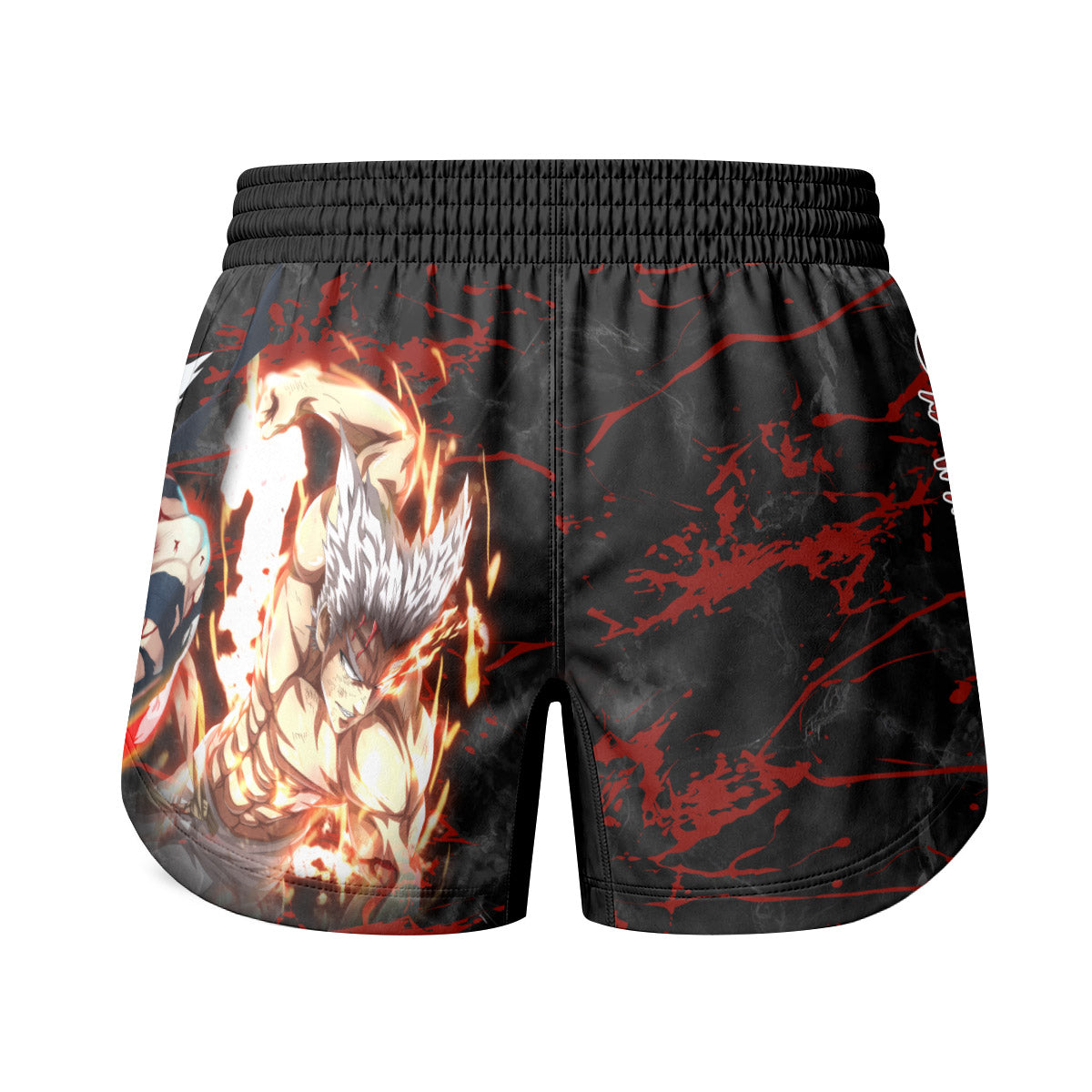  One Punch Man Garou Half Monster Grappling Shorts
