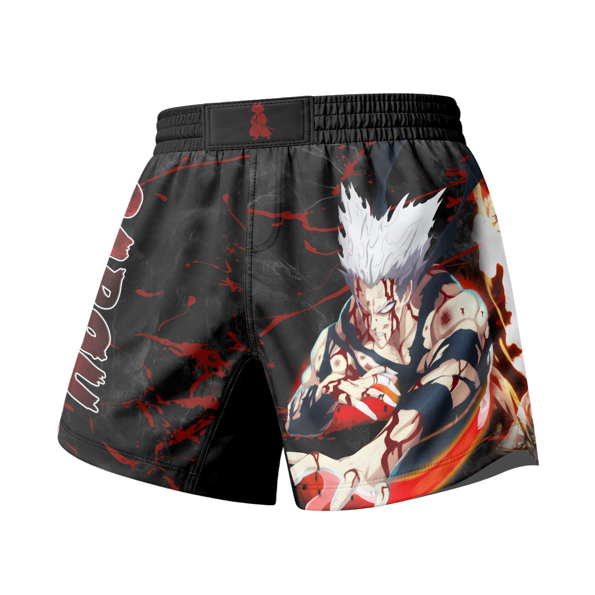  One Punch Man Garou Half Monster Grappling Shorts