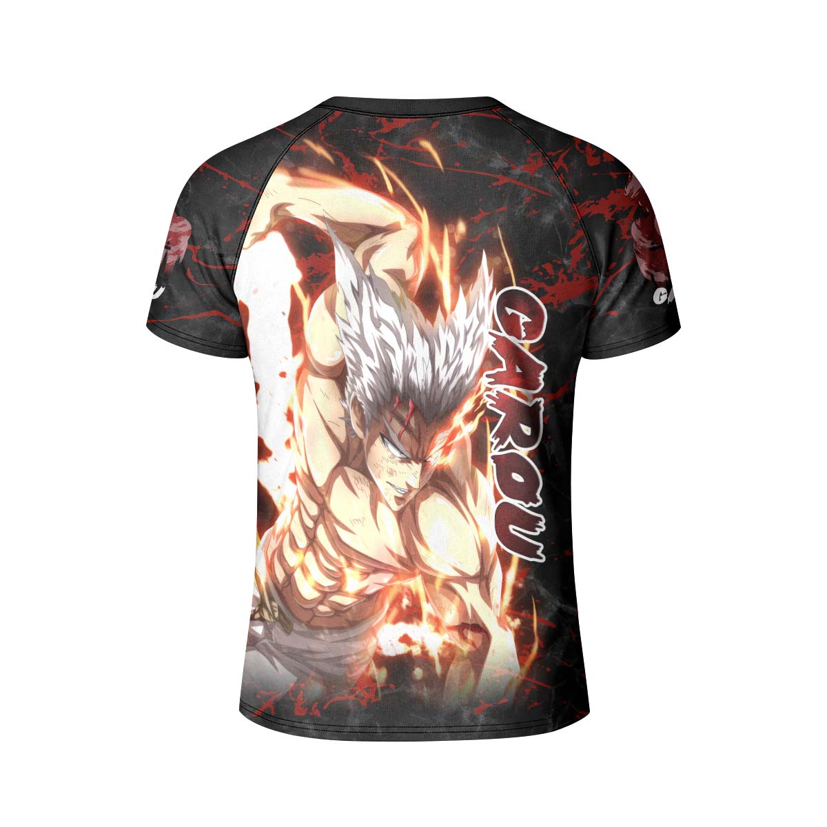  One Punch Man Garou Half Monster Kids Rash Guard