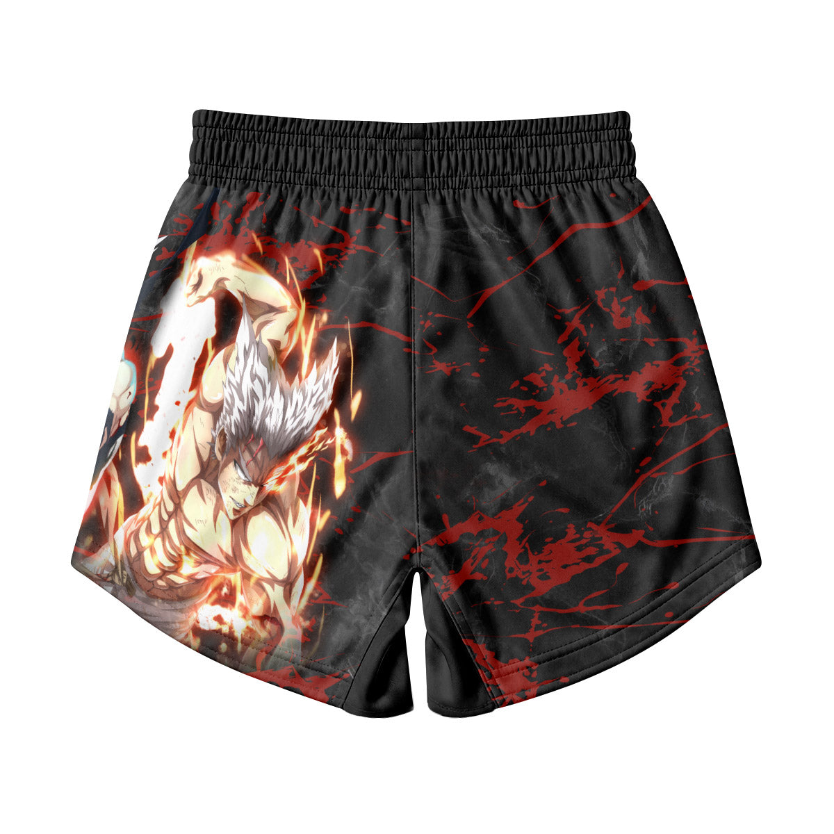 One Punch Man Garou Half Monster Kids Grappling Shorts