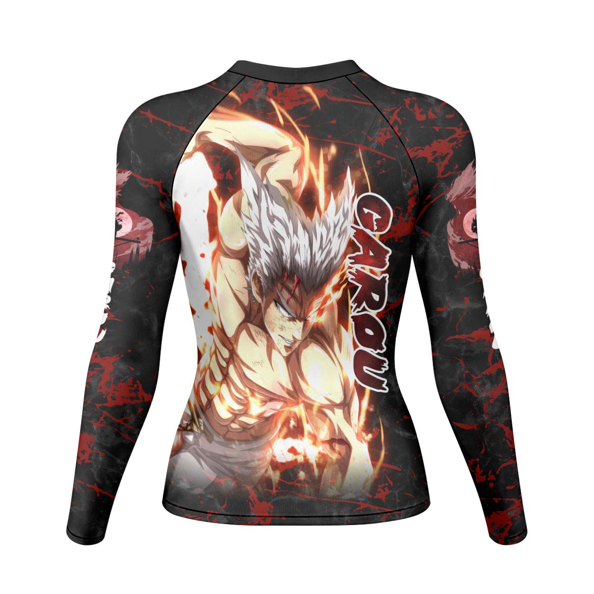  One Punch Man Garou Half Monster Rash Guard