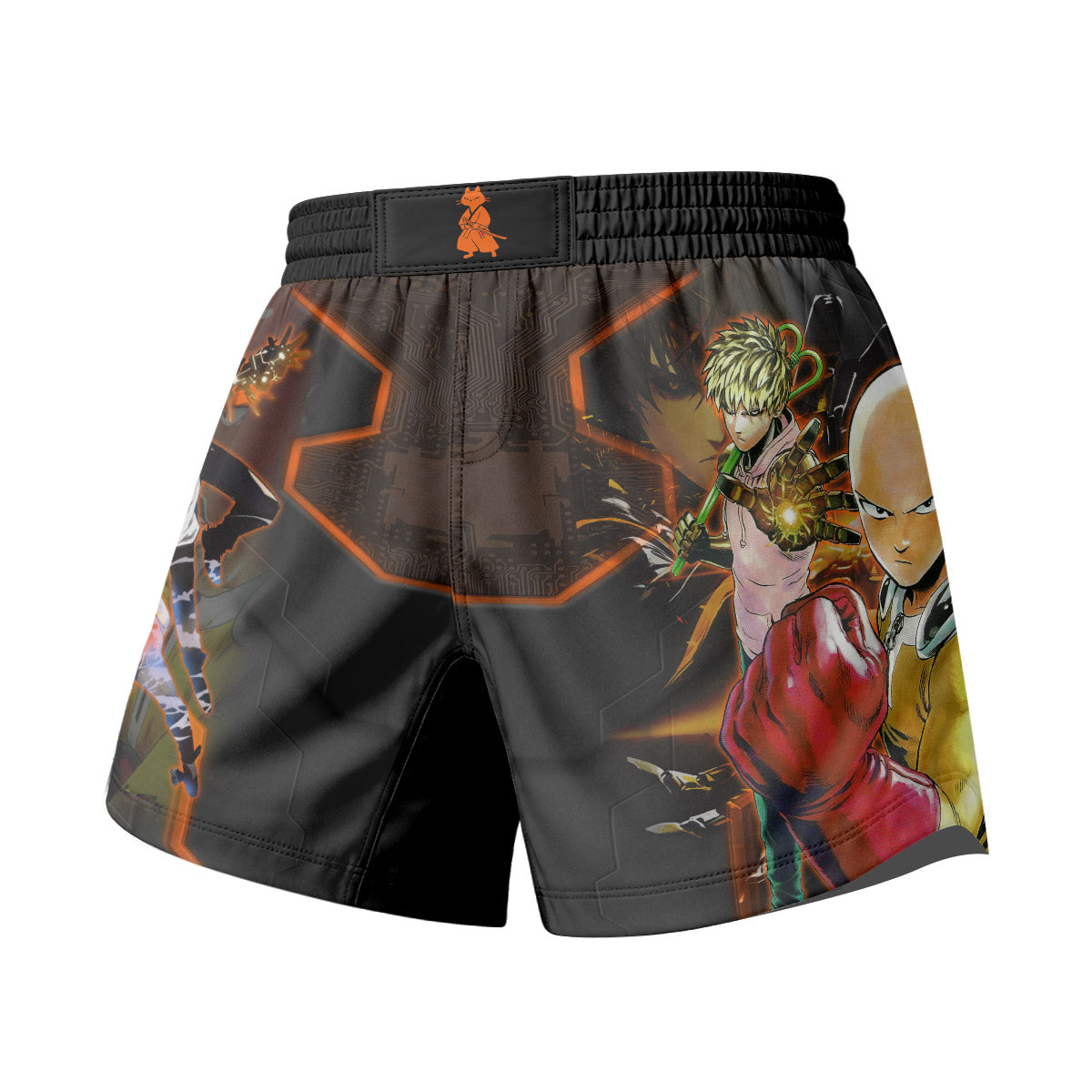 One Punch Man Master And Student Grappling Shorts