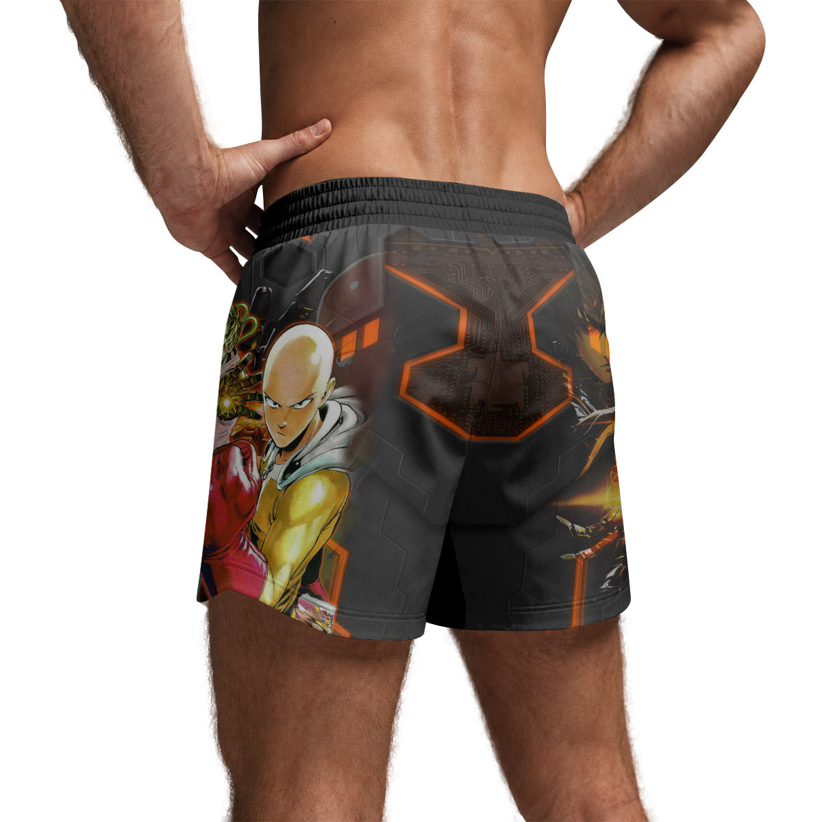  One Punch Man Master And Student Grappling Shorts