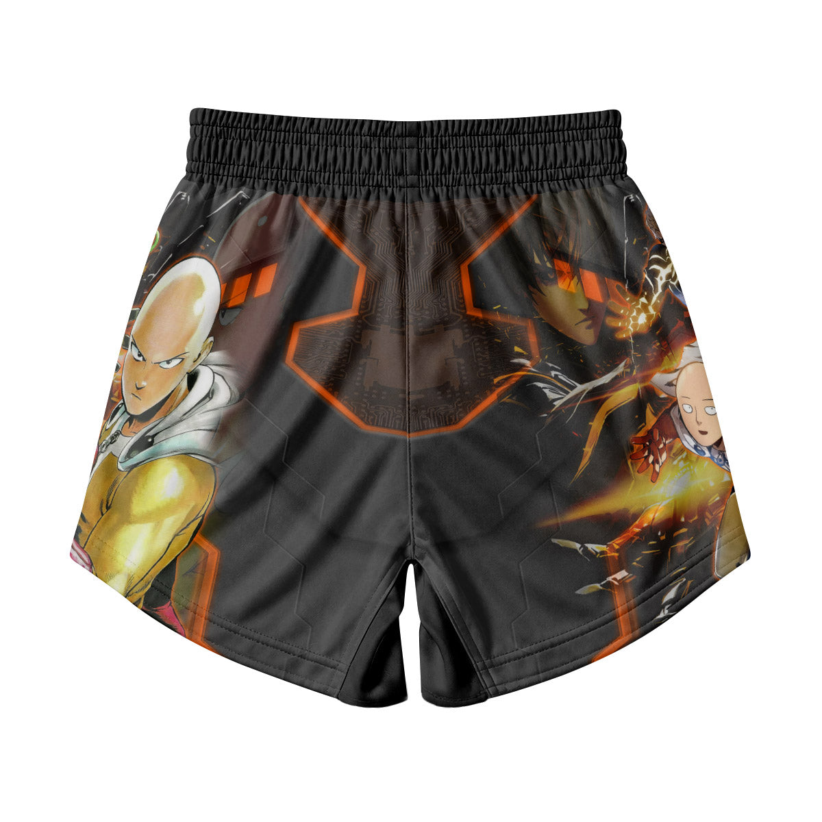 One Punch Man Master And Student Kids Grappling Shorts