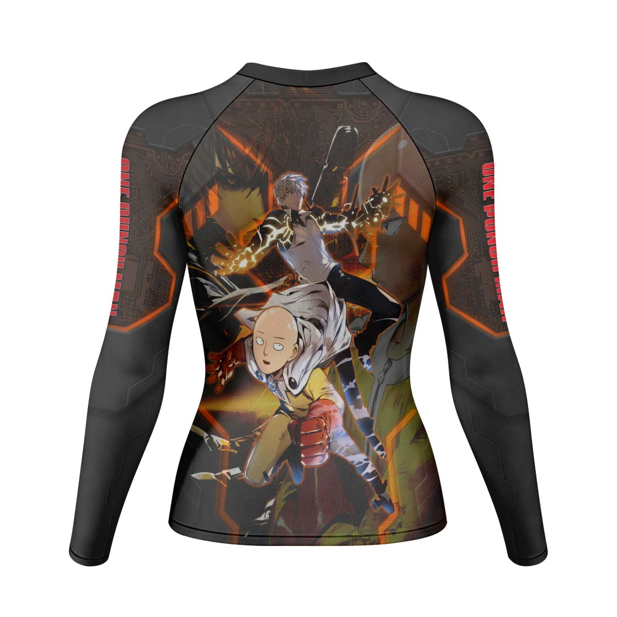  One Punch Man Master And Student Rash Guard