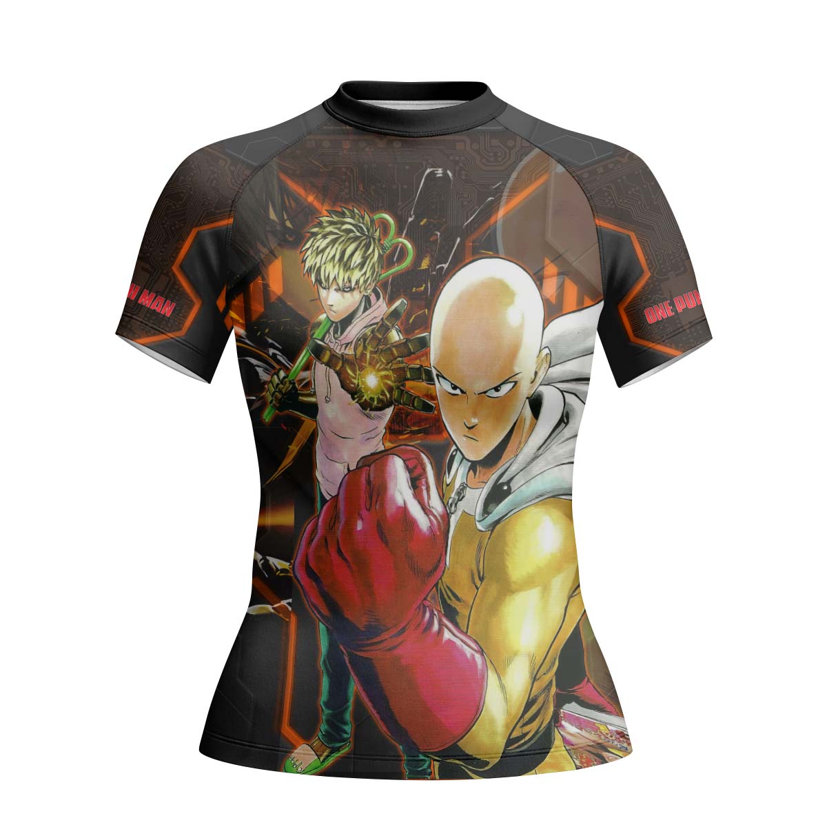  One Punch Man Master And Student Rash Guard