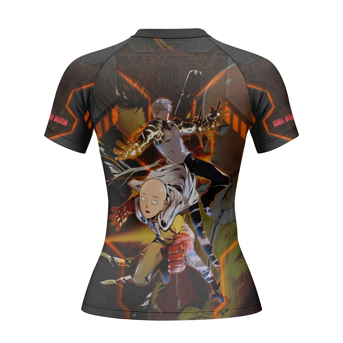  One Punch Man Master And Student Rash Guard