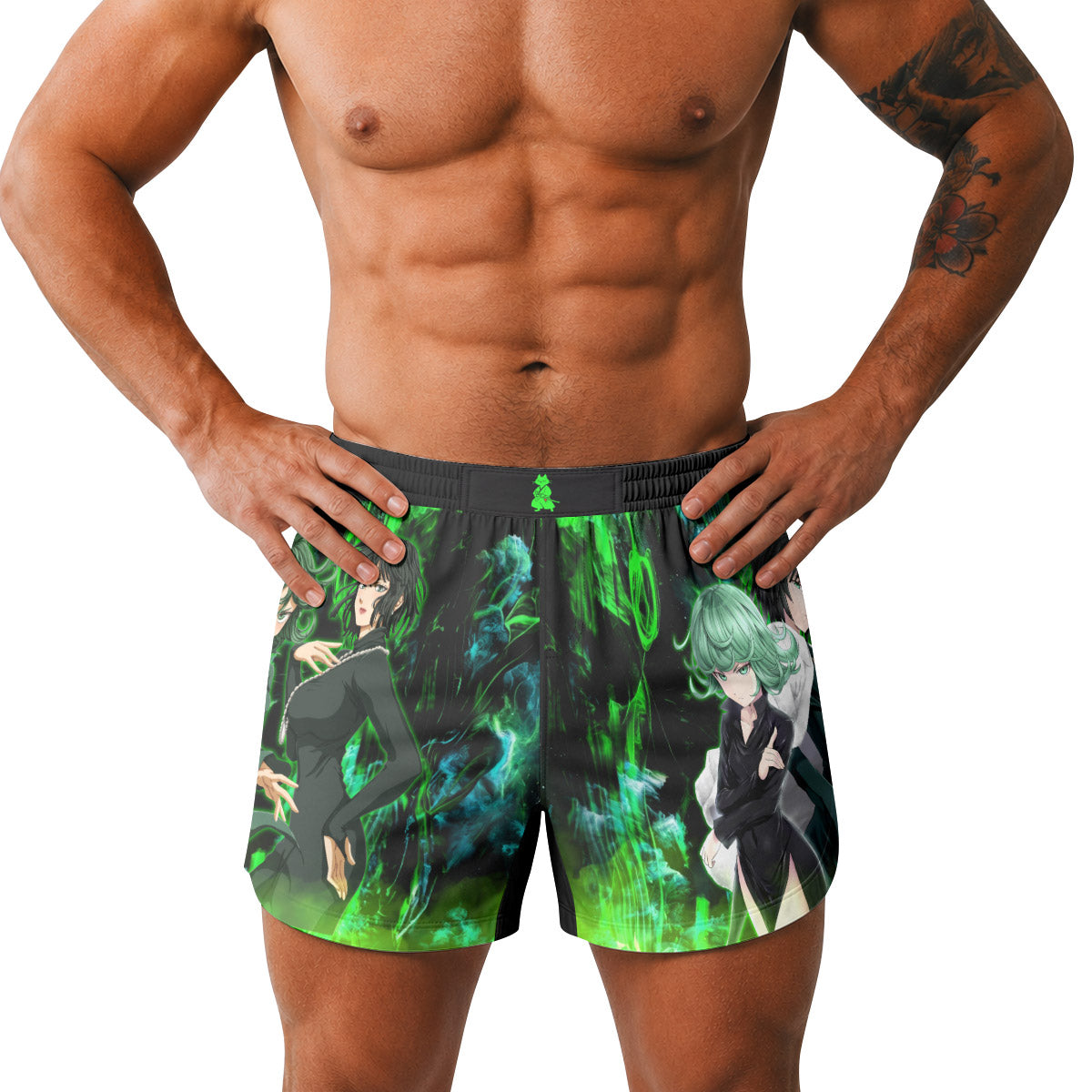  One Punch Man Psychic Sisters Grappling Shorts