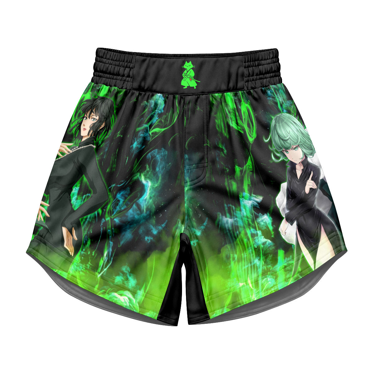 One Punch Man Psychic Sisters Kids Grappling Shorts