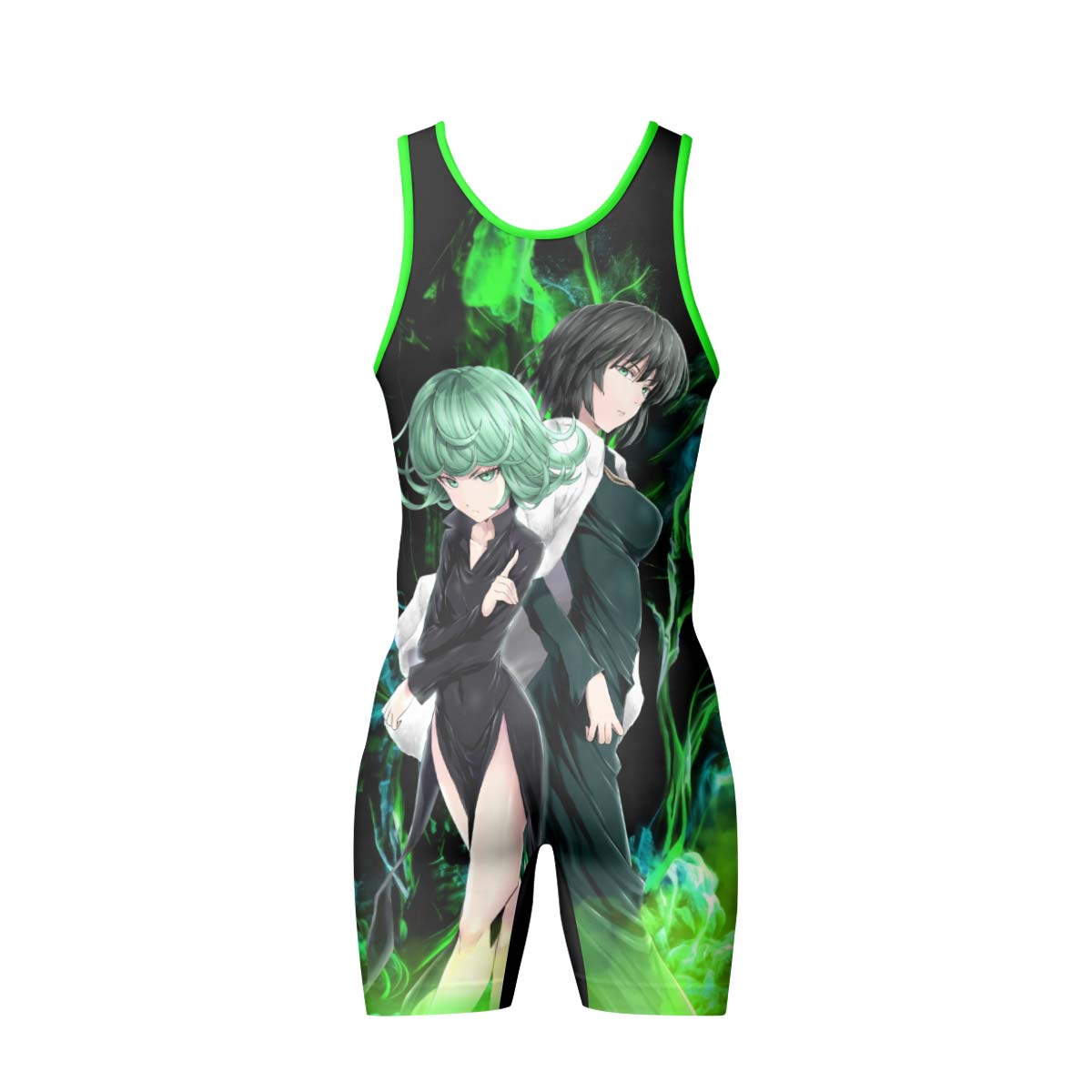 One Punch Man Psychic Sisters Wrestling Singlet