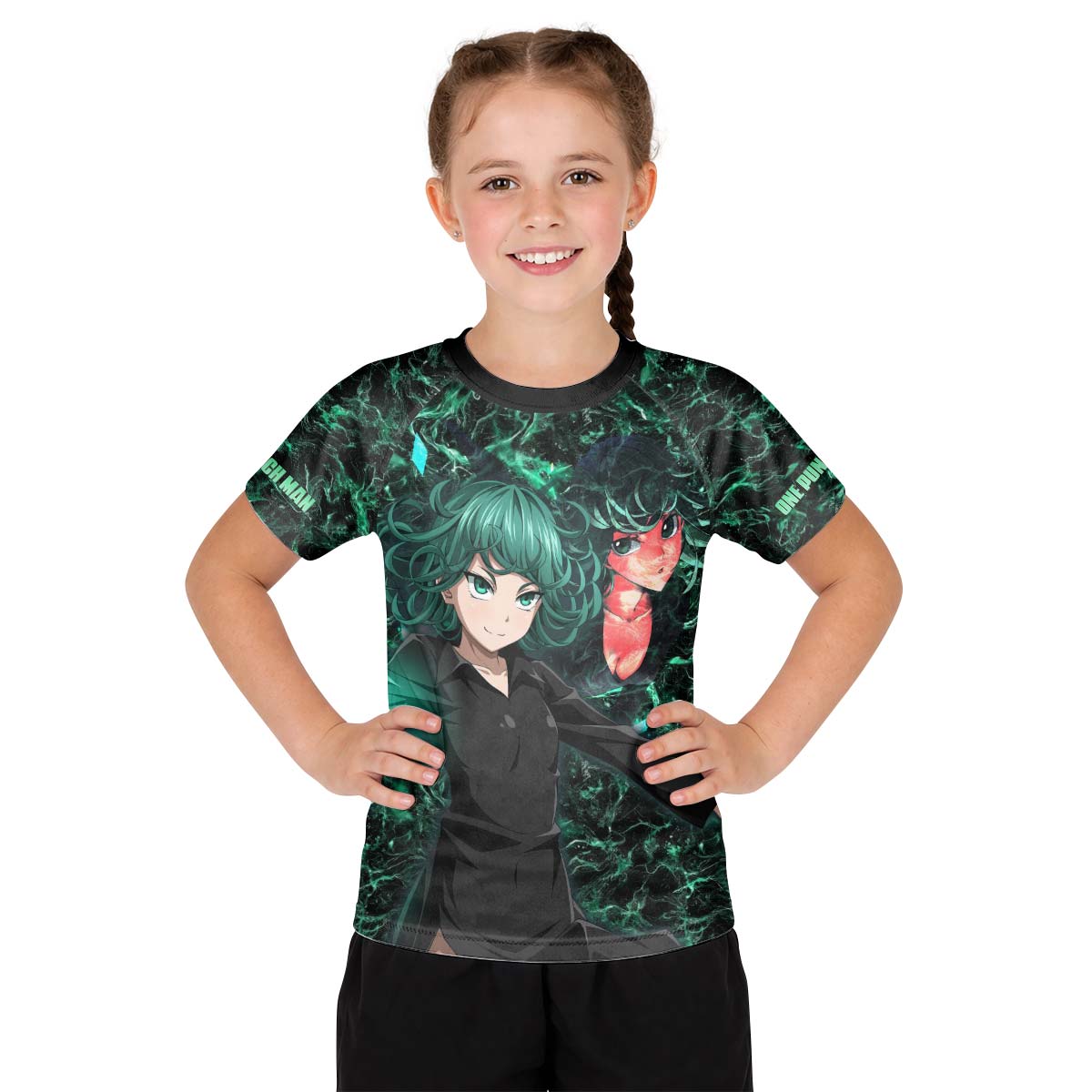  One Punch Man Tatsumaki Tornado Of Terror Kids Rash Guard