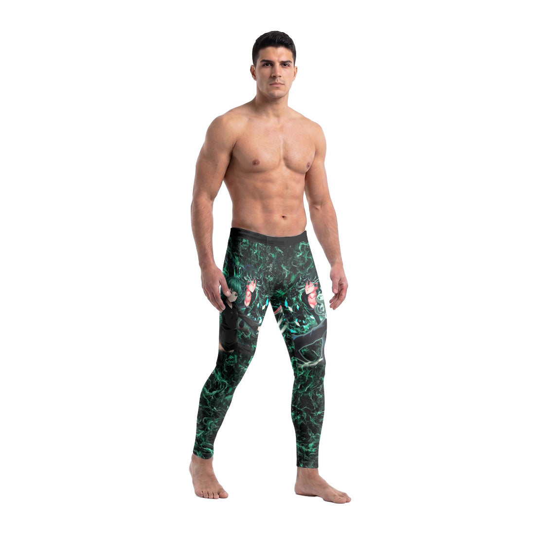  One Punch Man Tatsumaki Tornado Of Terror Men's Compression Leggings