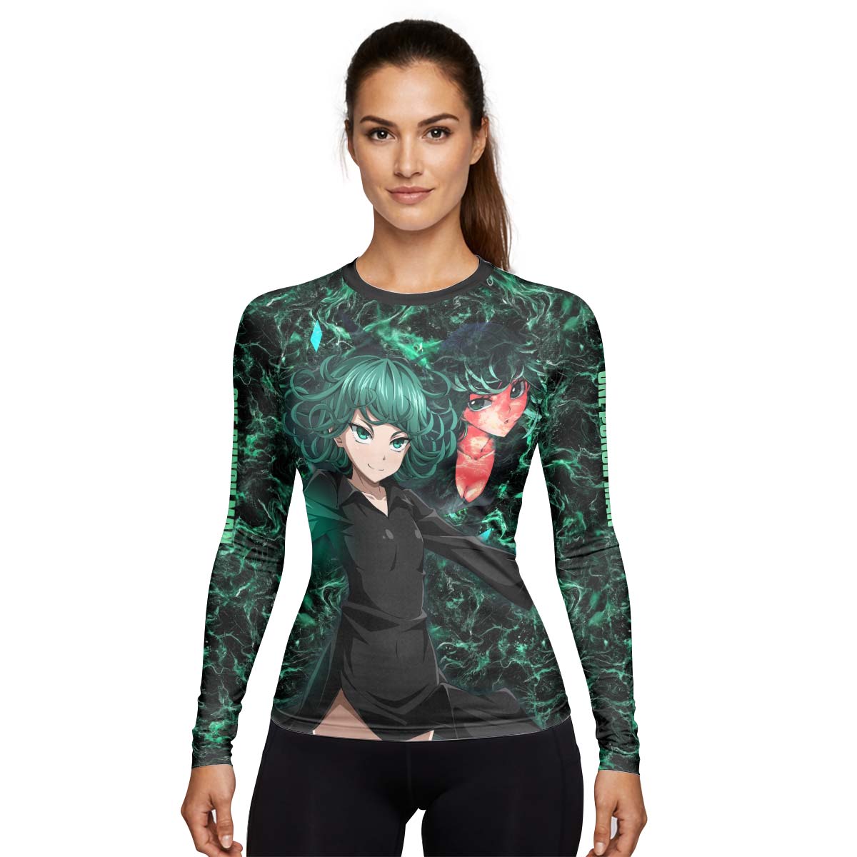  One Punch Man Tatsumaki Tornado Of Terror Rash Guard