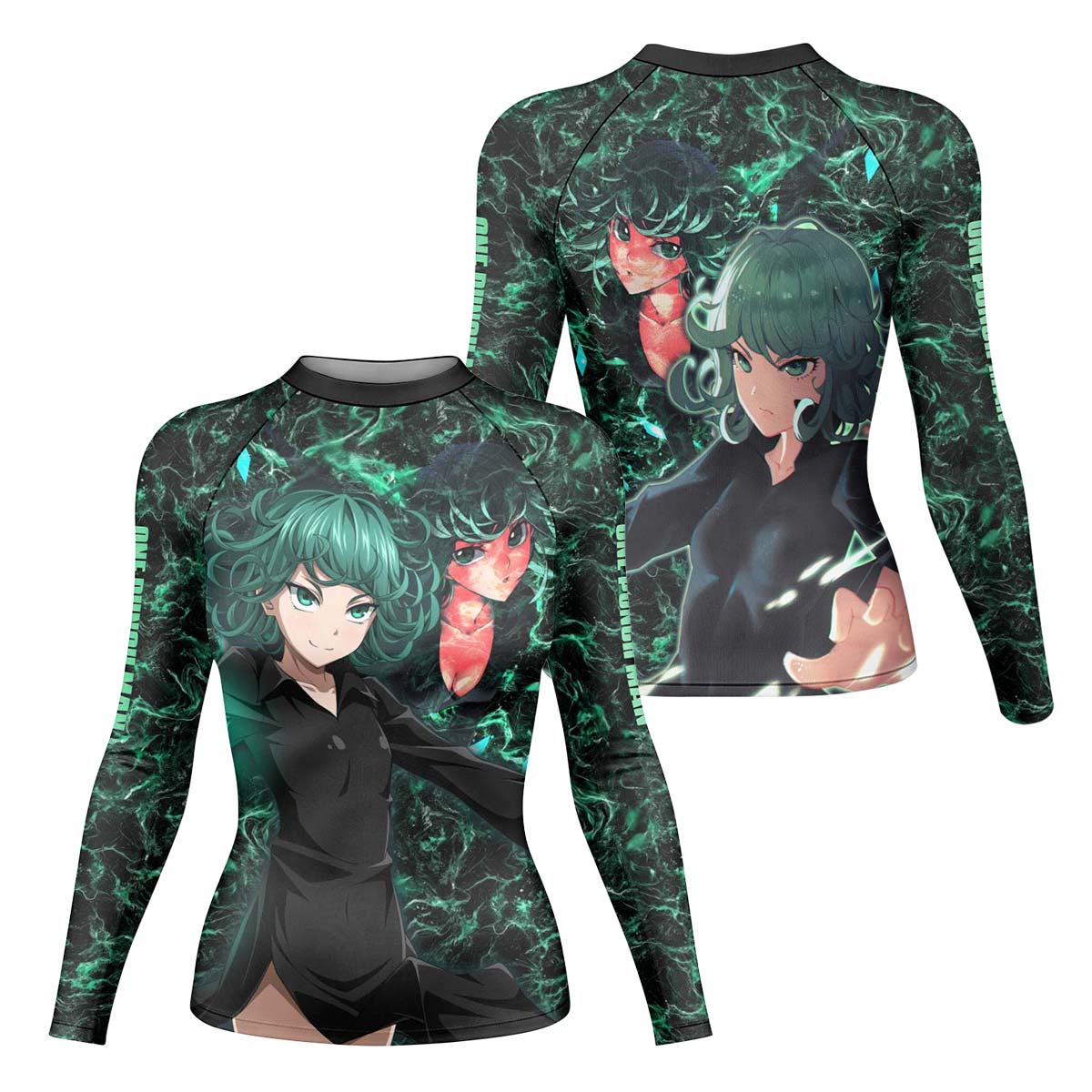  One Punch Man Tatsumaki Tornado Of Terror Rash Guard